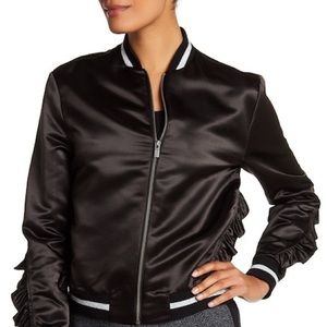 Ruffle Bomber Jacket!